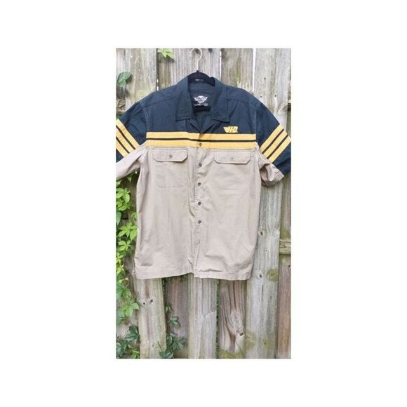 Harley Davidson button down XL - Picture 3 of 9
